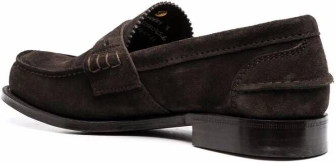 Church's Bruine Suède Loafers Brown Heren