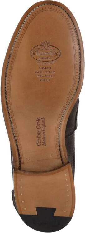 Church's Bruine Suède Loafers met Masker Neus Brown Heren