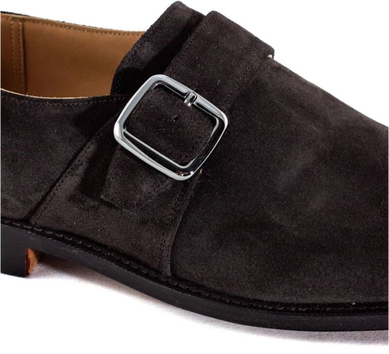 Church's Bruine Suède Monk Strap Schoenen