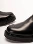Church's Zwarte Leren Laarzen met Elastiek en Logo Black Heren - Thumbnail 4
