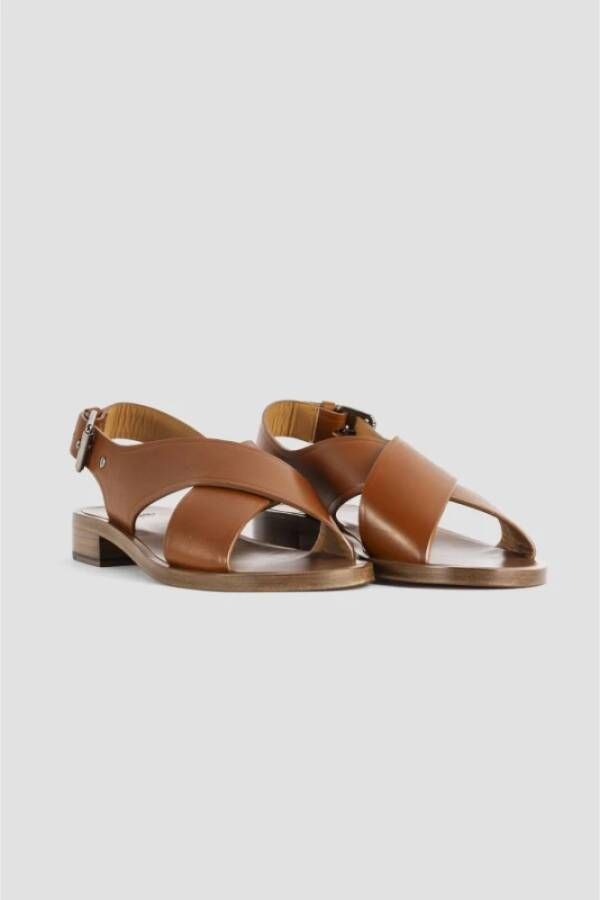 Church's Flat Sandals Brown Dames