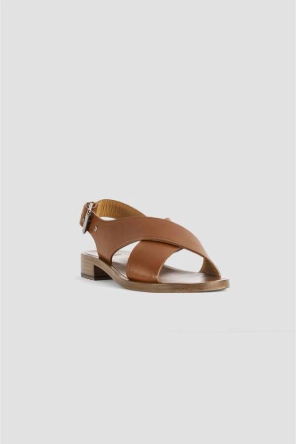 Church's Flat Sandals Brown Dames