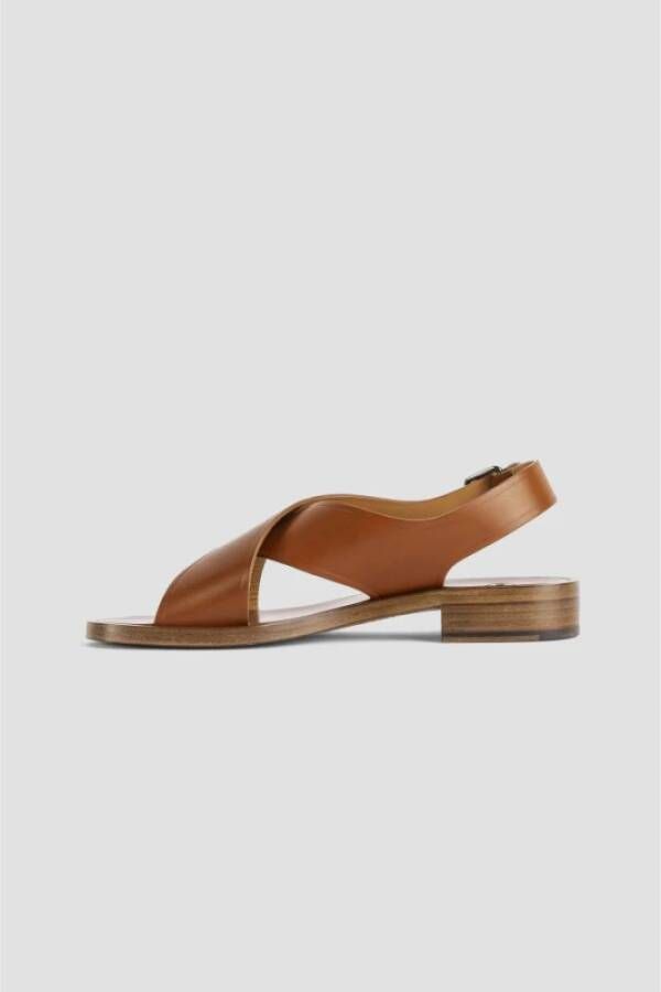 Church's Flat Sandals Brown Dames