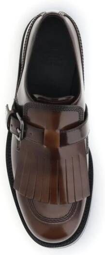 Church's Gefranjerde Veterschoenen met Blokhak