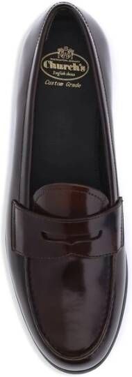 Church's Glanzende Leren Loafers