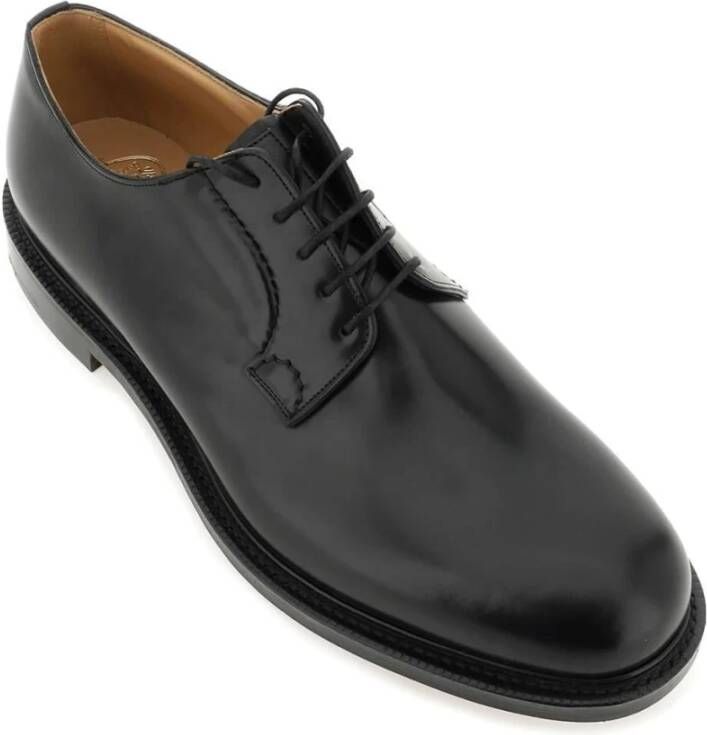 Church's Klassieke Lace-Up Derby van kalfsleer Black Heren