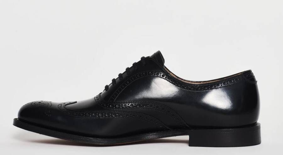 Church's Klassieke Zwarte Leren Schoen Black Heren