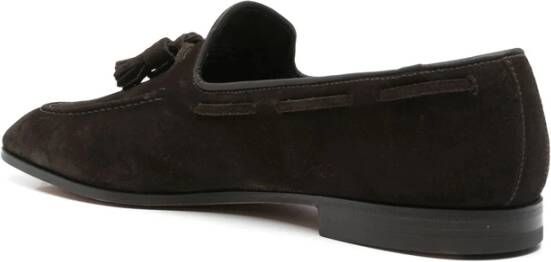 Church's Loafers van suède met kwastjes