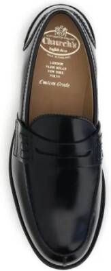 Church's Met de hand gestikte leren loafers collegesstijl