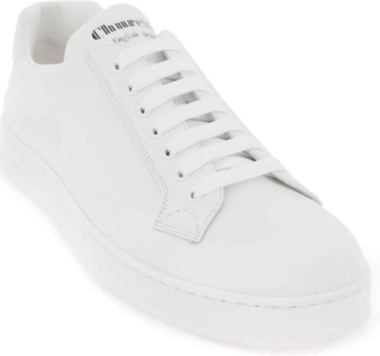 Church's Minimalistische Leren Sneakers voor Smart-Casual Gelegenheden White Heren