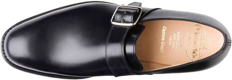 Church's Monk Strap Leren Schoenen Black Heren