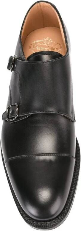 Church's Monk Strap Schoenen in Zwart Leer Black Heren