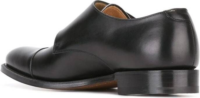 Church's Monk Strap Schoenen in Zwart Leer Black Heren