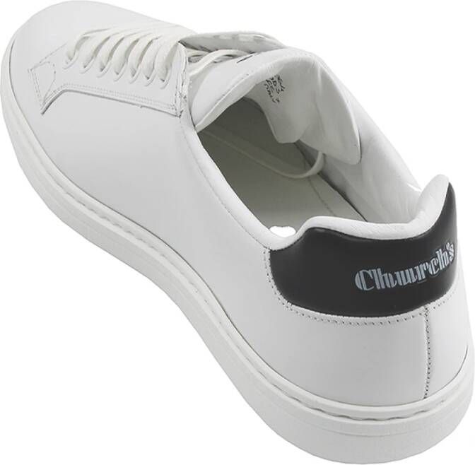 Church's Witte Leren Sneakers voor Heren Wit Heren