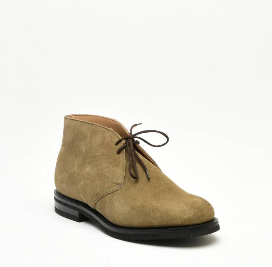 Church's Suede Chukka Laars in Beige Heren