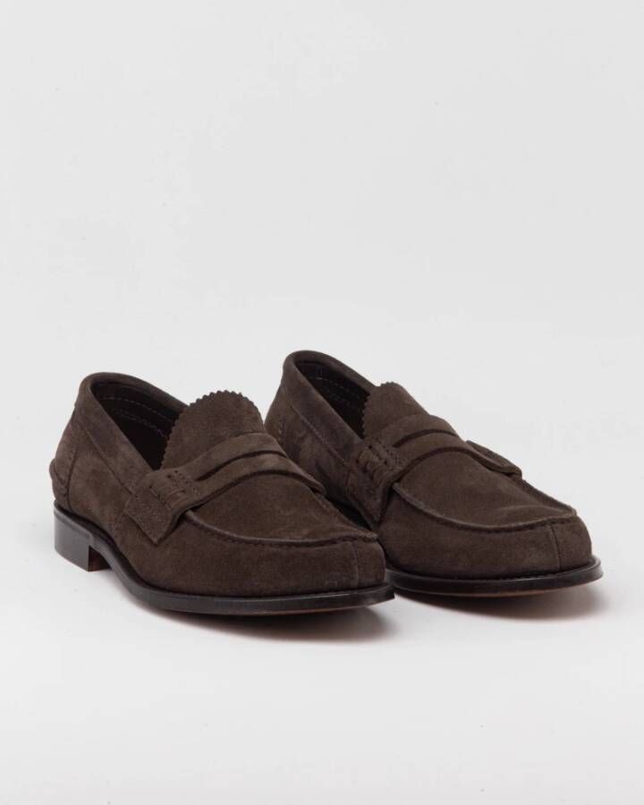 Church's Suede Pembrey Penny Loafer Brown Heren