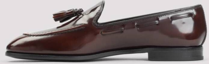 Church's Tabac Leren Loafers met Kwastjes