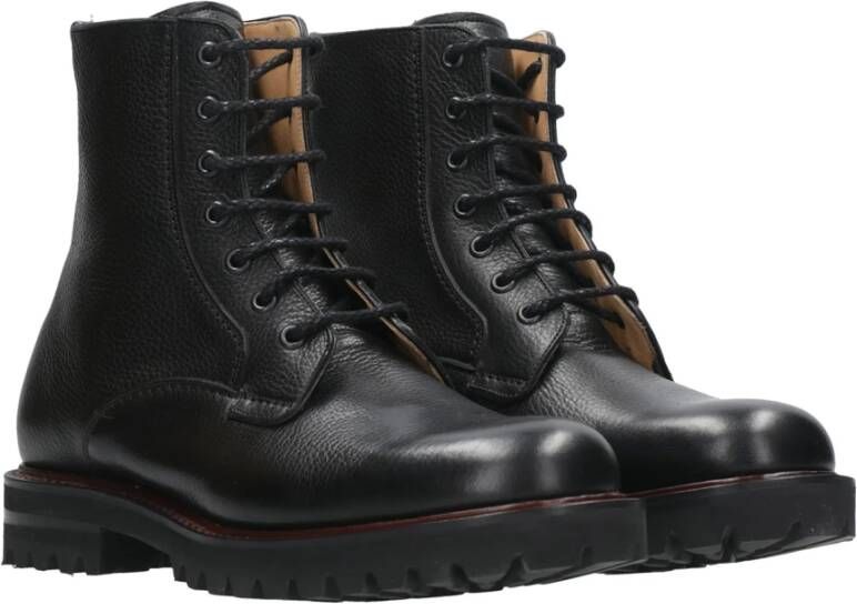 Church's Veterschoenen met zacht korrelleer Zwart Heren