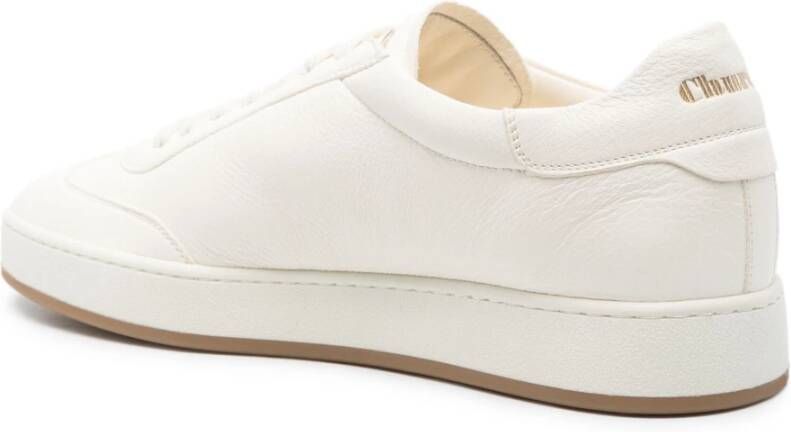 Church's Witte Platte Schoenen Elegante Stijl White Heren