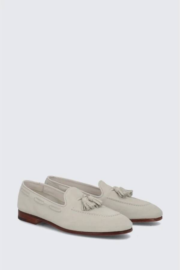 Church's Witte sandalen met suède loafers White Dames