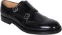Church's Zwarte Ballerina Flats Elegant Brogue Design Black Dames - Thumbnail 2
