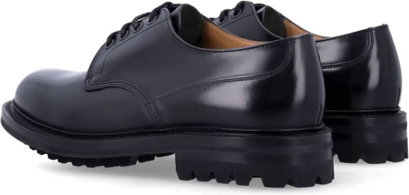 Church's Zwarte Gesloten Veterschoenen Aw25