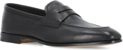 Church's Zwarte Leren Loafers met Ronde Neus Black Heren