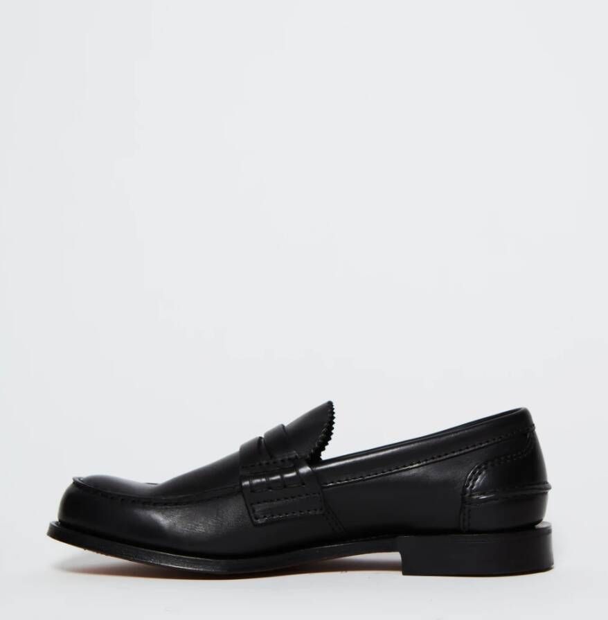 Church's Zwarte Leren Mocassin Pembrey Black Heren