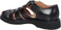 Church's Zwarte Leren Sandalen Elegant Ontwerp - Thumbnail 2