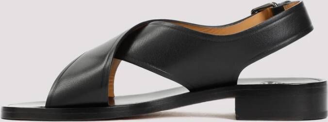 Church's Zwarte Leren Sandalen Rhonda Stijl Black Dames