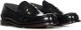Church's Zwarte Platte Schoenen van Handgestikt Leer Black Heren - Thumbnail 18