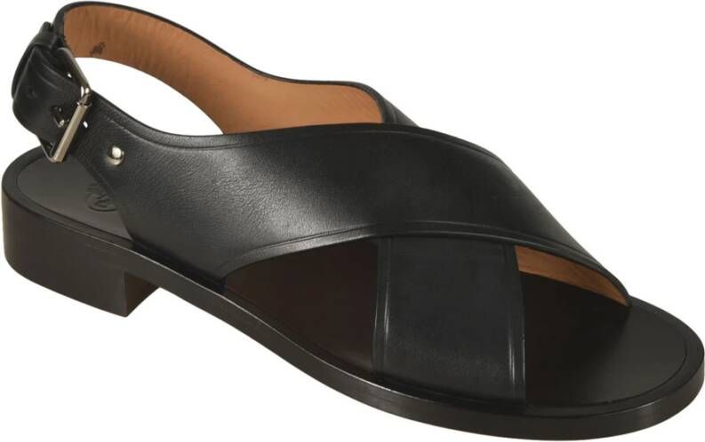 Church's Zwarte platte schoenen elegante stijl Black Dames