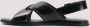 Church's Verstelbare leren sandalen met kruisbanden Black Dames - Thumbnail 9