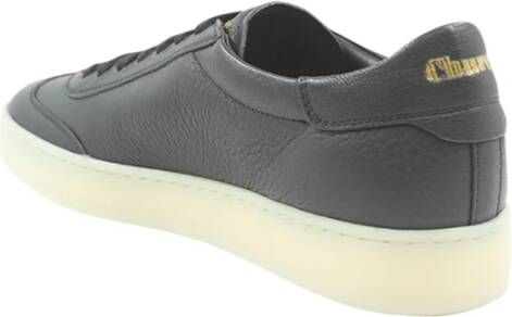 Church's Zwarte Sneakers van Hertenleer met Leren Voering Black Heren