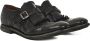 Church's Zwarte Suède Monnik Schoenen met Brogue Black Heren - Thumbnail 7