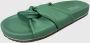 CINQUE 22183 10 Cisiglia Leder Pantolette Mintgrün Groen Dames - Thumbnail 2