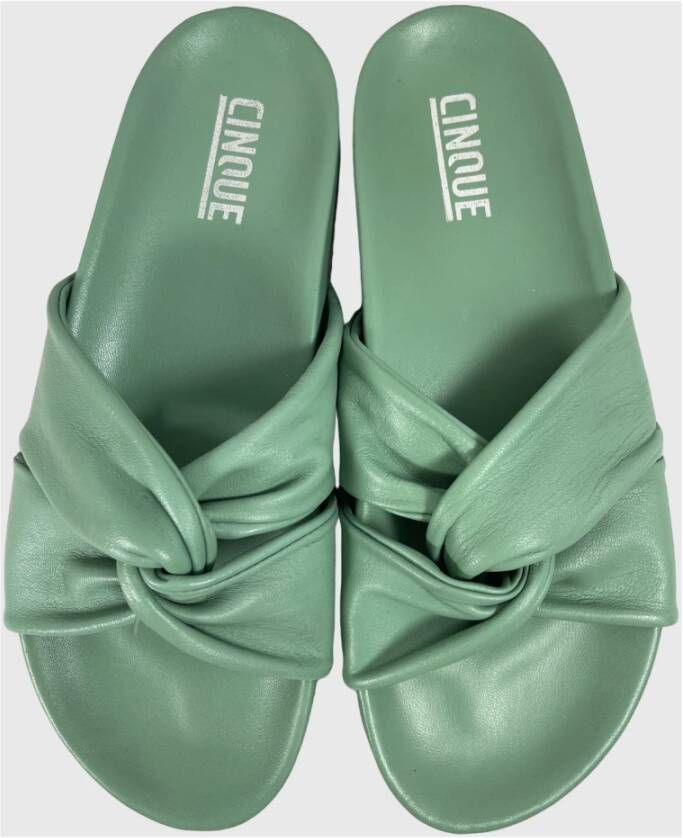 CINQUE Sliders Groen Dames