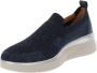 Cinzia Soft Comfort Stof Sneakers Blue Dames - Thumbnail 11