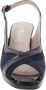 Cinzia Soft Dames Hakken Schoenen met Gesp Sluiting Blue Dames - Thumbnail 3