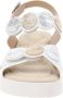 Cinzia Soft Dames Sandalen van Kunstleer met Gesp Sluiting White Dames - Thumbnail 10
