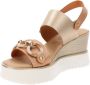 Cinzia Soft Dames Sandalen van Kunstleer met Gesp Sluiting Brown Dames - Thumbnail 11