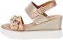Cinzia Soft Dames Sandalen van Kunstleer met Gesp Sluiting Brown Dames - Thumbnail 14