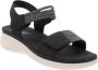 Cinzia Soft Dames Sandalen van Kunstleer en Stof Black Dames - Thumbnail 2