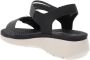 Cinzia Soft Dames Sandalen van Kunstleer en Stof Black Dames - Thumbnail 13