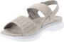 Cinzia Soft Dames Sandalen van Kunstleer Gesp Sluiting Gray Dames - Thumbnail 4