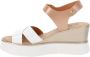 Cinzia Soft Dames Sandalen van Kunstleer met Gesp Sluiting White Dames - Thumbnail 5