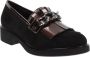 Cinzia Soft Faux Leather Loafers Comfort Stijl Black Dames - Thumbnail 2