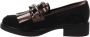 Cinzia Soft Faux Leather Loafers Comfort Stijl Black Dames - Thumbnail 5