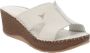 Cinzia Soft Flat Sandals White Dames - Thumbnail 2