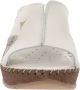 Cinzia Soft Flat Sandals White Dames - Thumbnail 3
